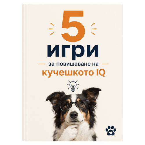 5 игри за повишаване на кучешкото IQ(PDF Книжка)