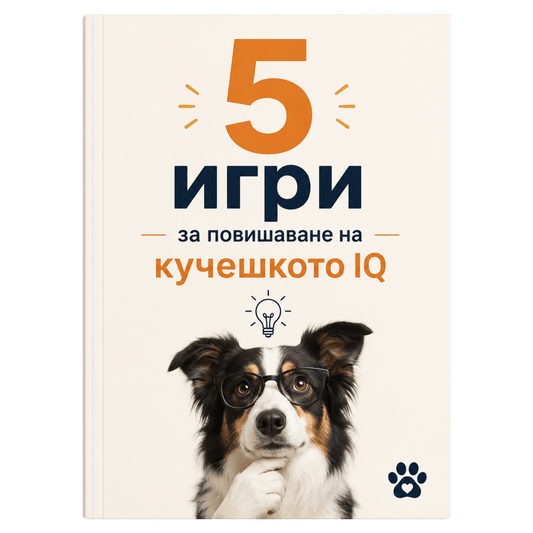 5 игри за повишаване на кучешкото IQ(PDF Книжка)