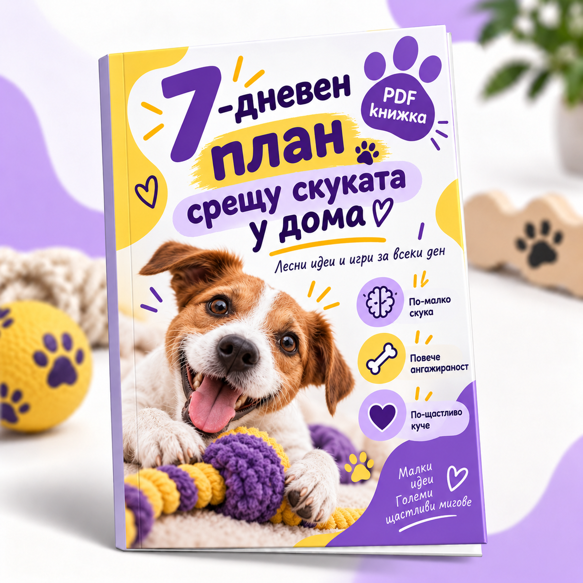 🦴 7-дневен план срещу скуката у дома